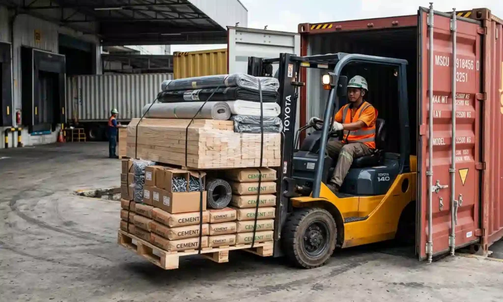 Material Construction Logistics Service