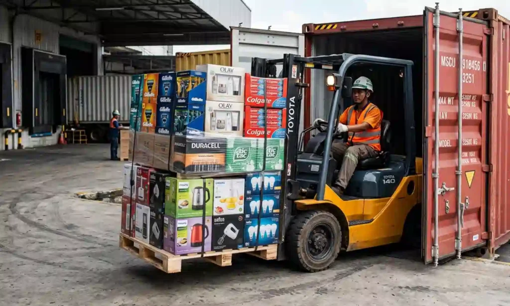 Consumer goods logistics services